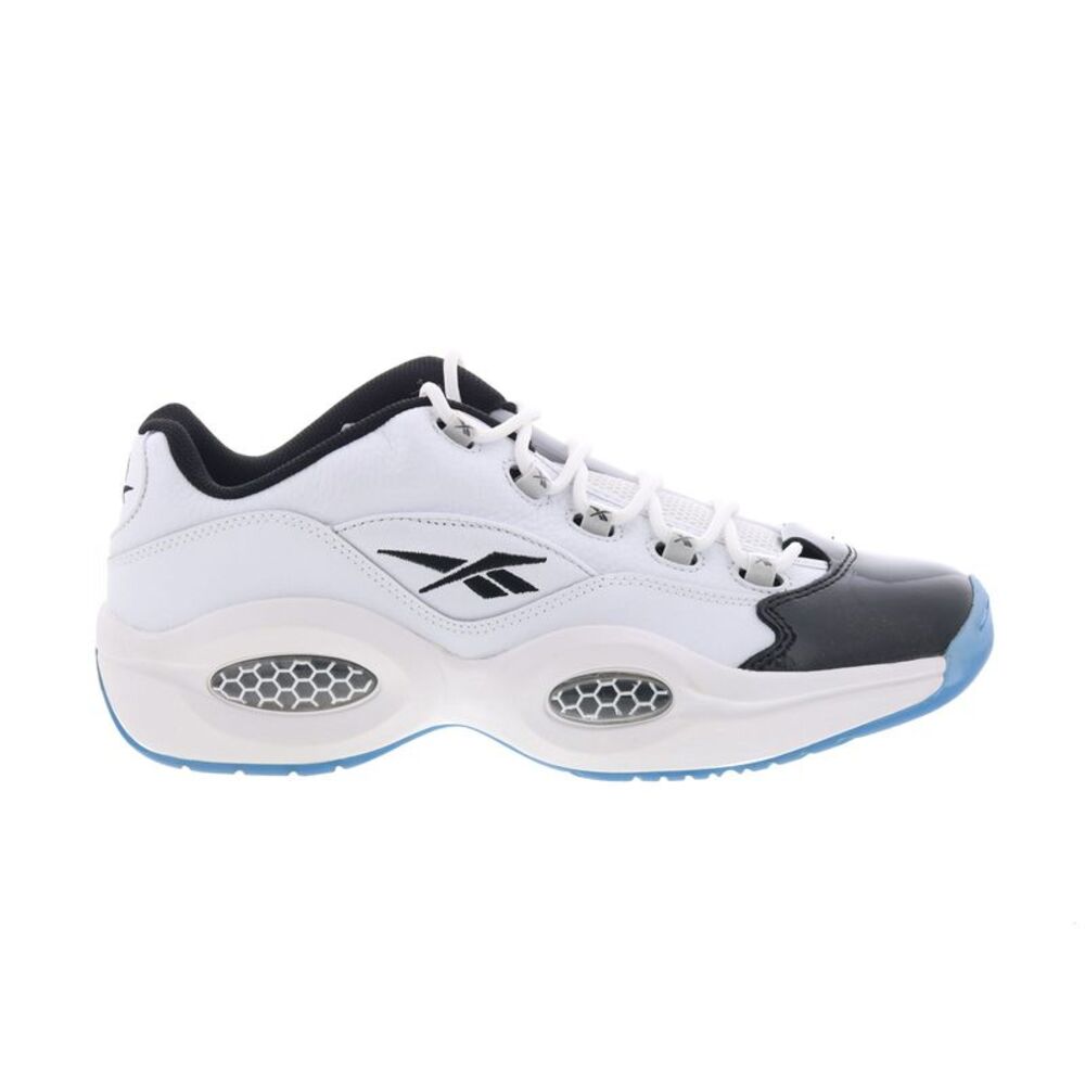 Reebok Mens Question Low White Shoes (NWT)
